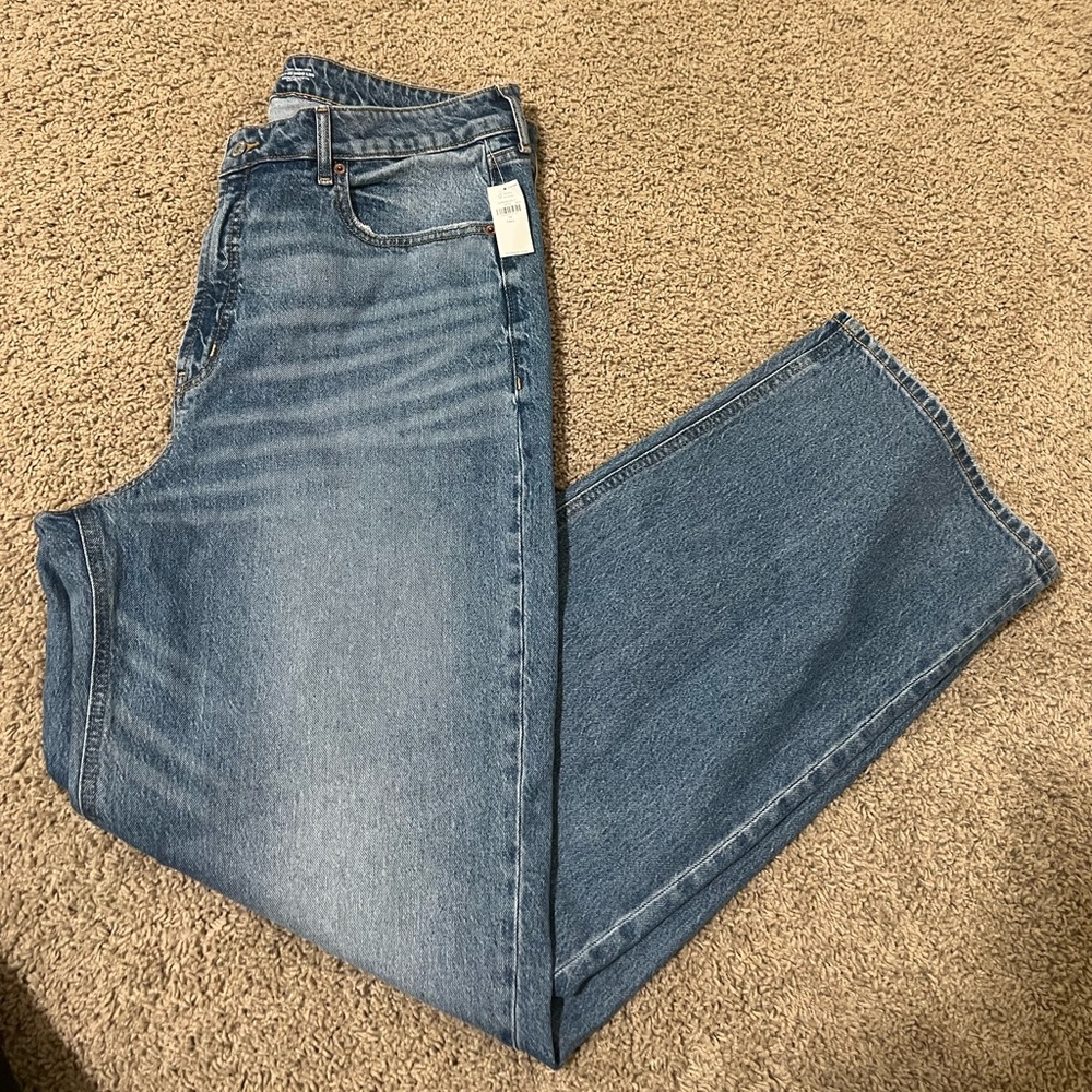 Old Navy Extra High-Rise Sky-hi Wide Leg